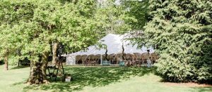 Petal Pole Marquee Wedding